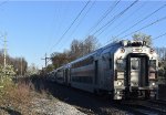 Westbound NJT Multilevel Set arriving into Convent Station heading to Dover